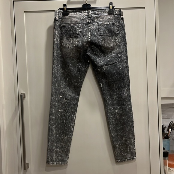 NWOT Current Elliot snakeskin jeans - Picture 7 of 9